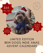Bew Dogs luxury dog advent calendar 2026 with 24 full-sized dog gifts